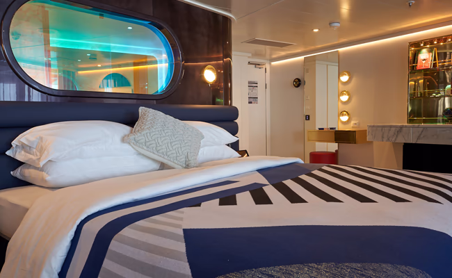 Sea Terrace Room on Virgin Voyages