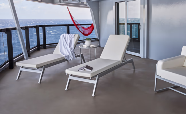 Sea Terrace Room on Virgin Voyages