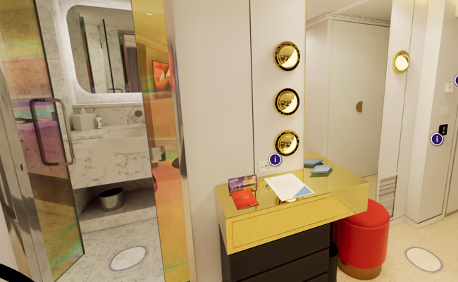 Sea Terrace Room on Virgin Voyages