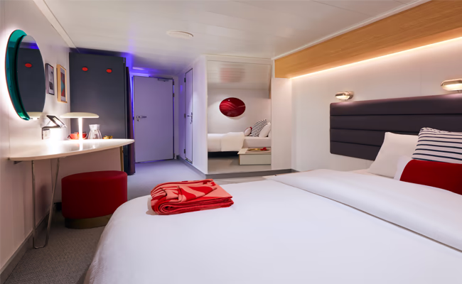 Sea Terrace Room on Virgin Voyages