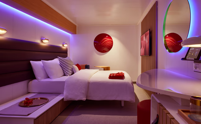 Sea Terrace Room on Virgin Voyages