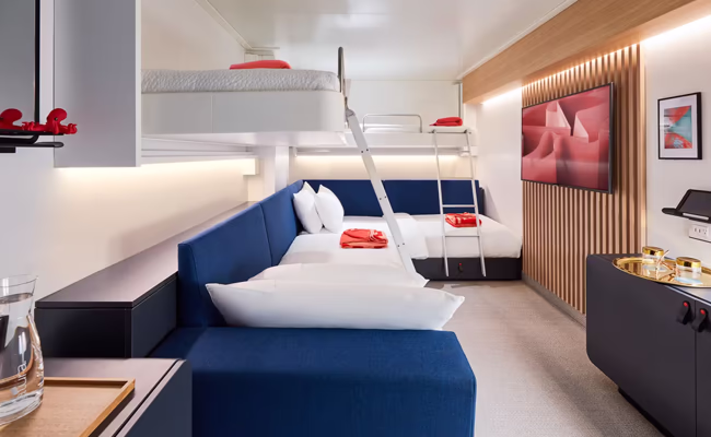 Sea Terrace Room on Virgin Voyages