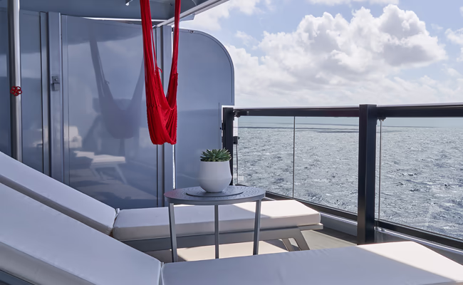 Sea Terrace Room on Virgin Voyages