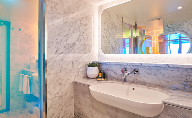Sea Terrace Room on Virgin Voyages
