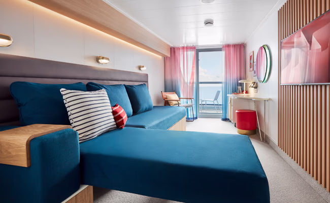 Sea Terrace Room on Virgin Voyages