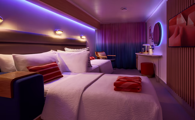 Sea Terrace Room on Virgin Voyages
