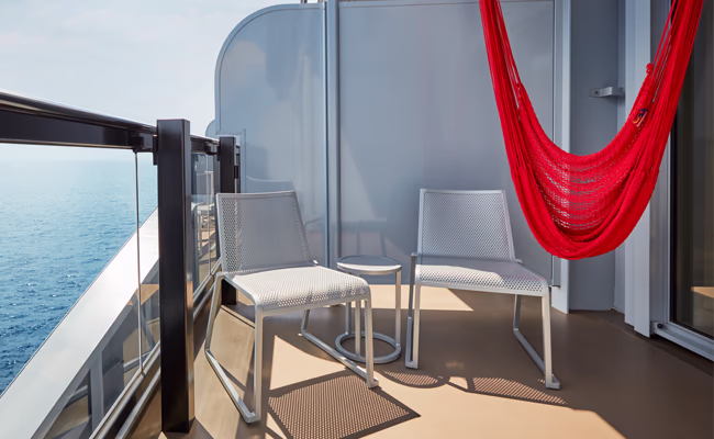 Sea Terrace Room on Virgin Voyages