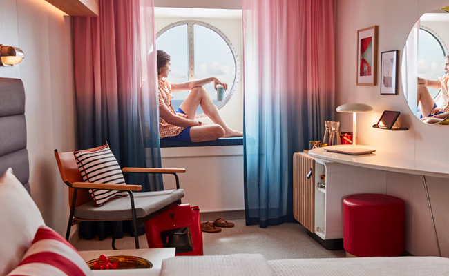 Sea Terrace Room on Virgin Voyages