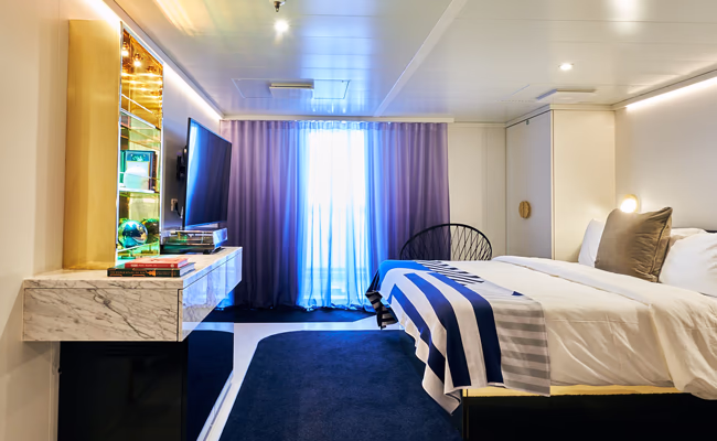 Sea Terrace Room on Virgin Voyages