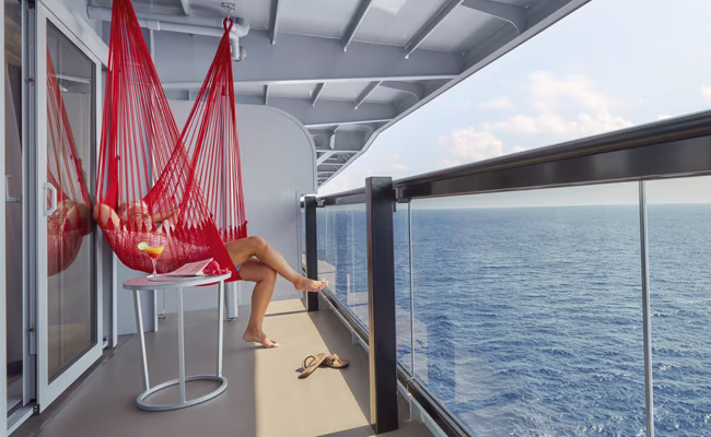 Sea Terrace Room on Virgin Voyages