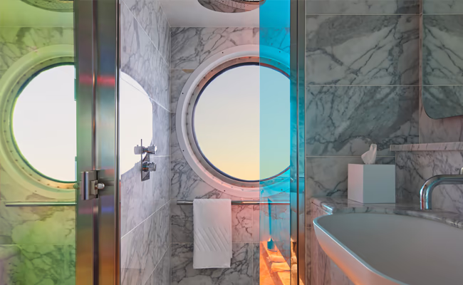 Sea Terrace Room on Virgin Voyages