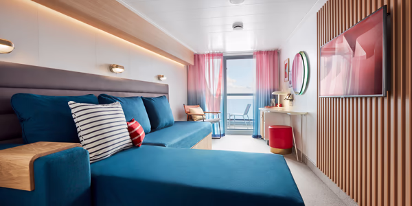 Sea Terrace Room on Virgin Voyages