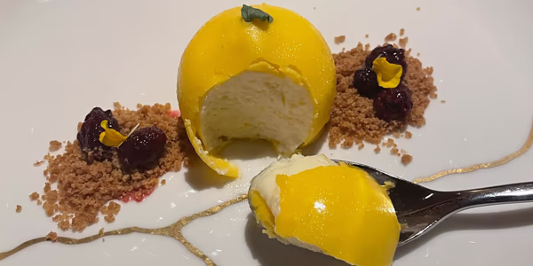 Dessert on Virgin Voyages