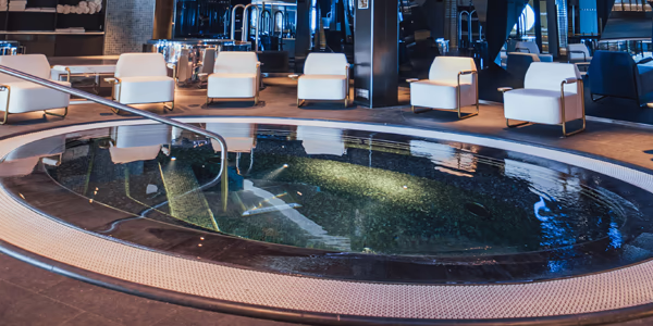 THe pool in the Redemption Spa